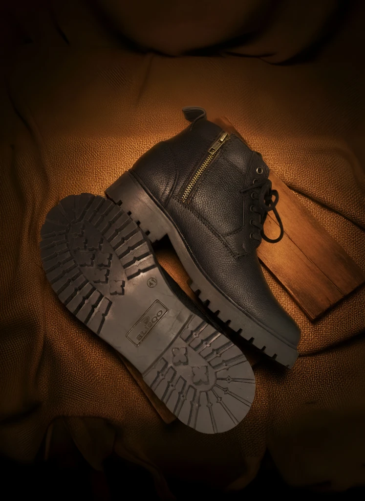 THE FORTIS leather boots, view 2